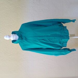 K Studio Vintage Teal Windbreaker Size XL